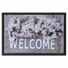 Fußmatte - weiß-lila - Blumen - 40x60 cm 1 Fußmatte - weiß-lila - Blumen - 40x60 cm -Flur & Diele Verkaufsgeschäft 2685010990 1600Wx1600H