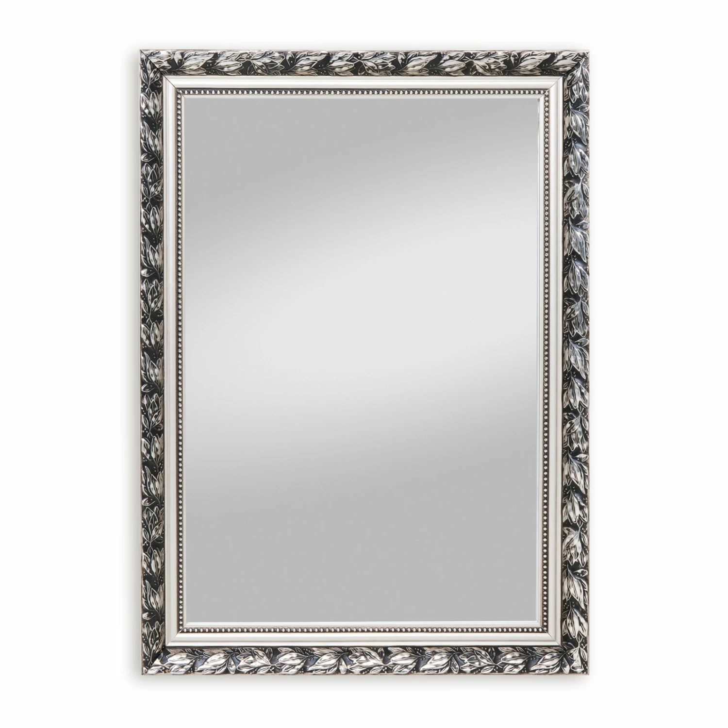 Wandspiegel - silber - mit Aufhängung - 55x70 cm 3 Wandspiegel - silber - mit Aufhängung - 55x70 cm