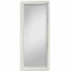 Rahmenspiegel - weiß - 46x111 cm