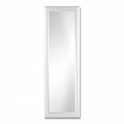 Rahmenspiegel - weiß - 47x147 cm