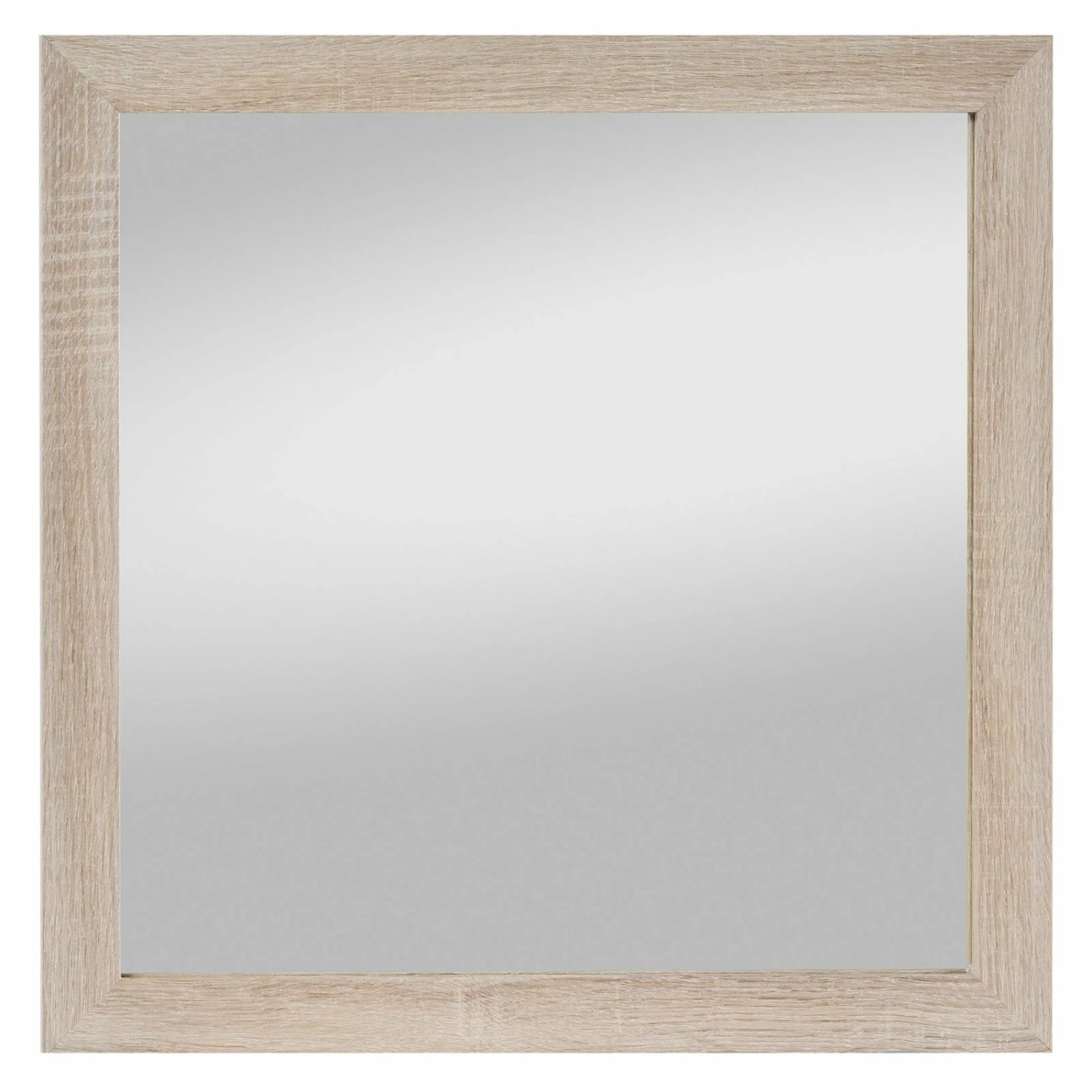 Wandspiegel - Eiche hell - 45x45 cm 3 Wandspiegel - Eiche hell - 45x45 cm