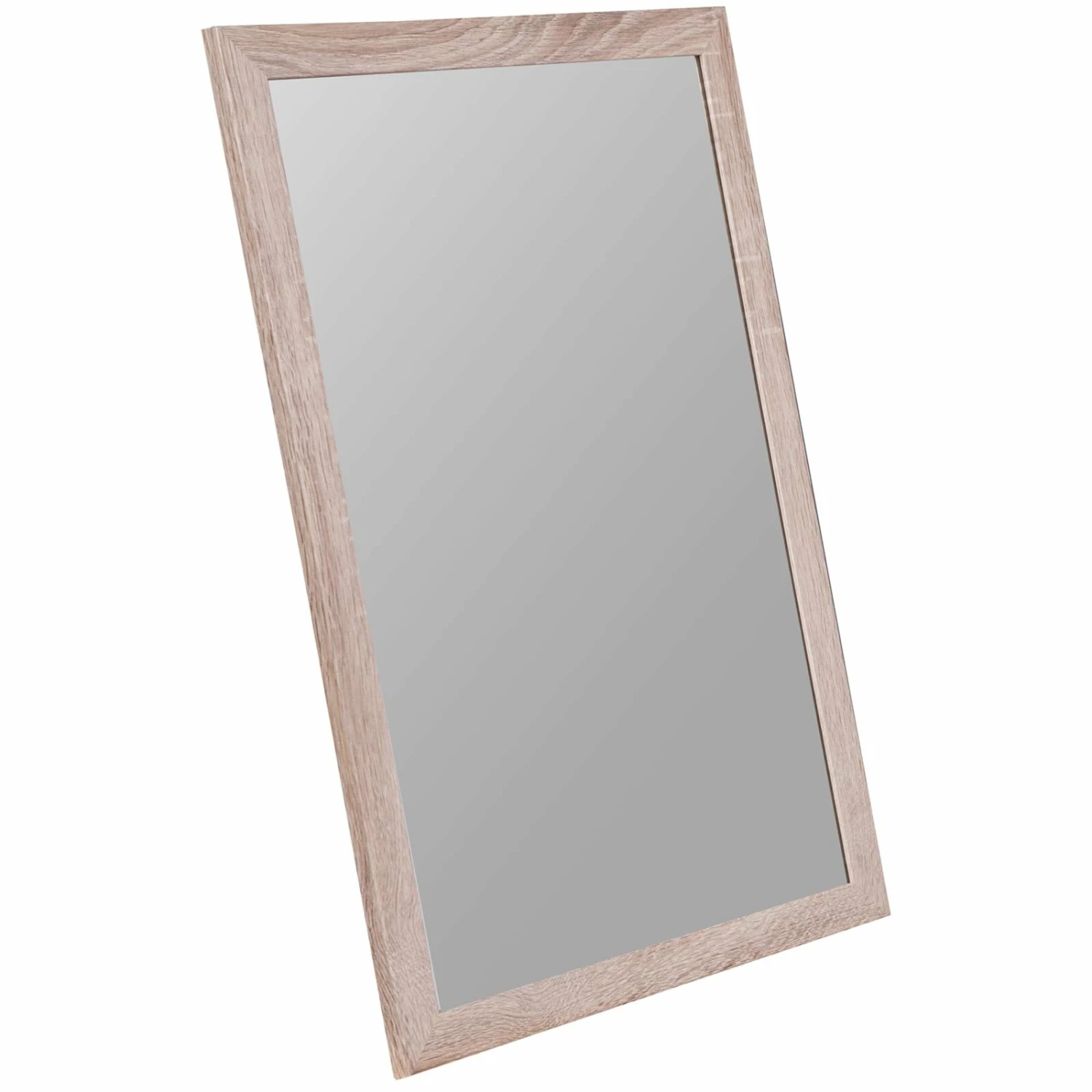 Wandspiegel - Eiche hell - 48x68 cm 5 Wandspiegel - Eiche hell - 48x68 cm – Bild 3