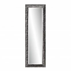 Rahmenspiegel - schwarz - 47x147 cm