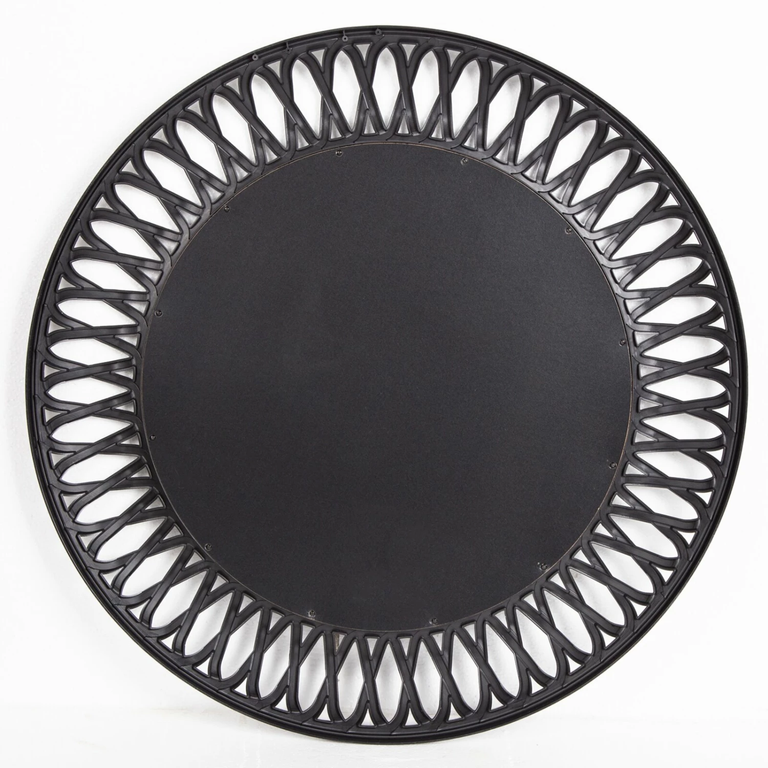 Rahmenspiegel - altsilber - Ø 76 cm 6 Rahmenspiegel - altsilber - Ø 76 cm – Bild 4