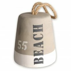 Türstopper - beige-weiß - Zement