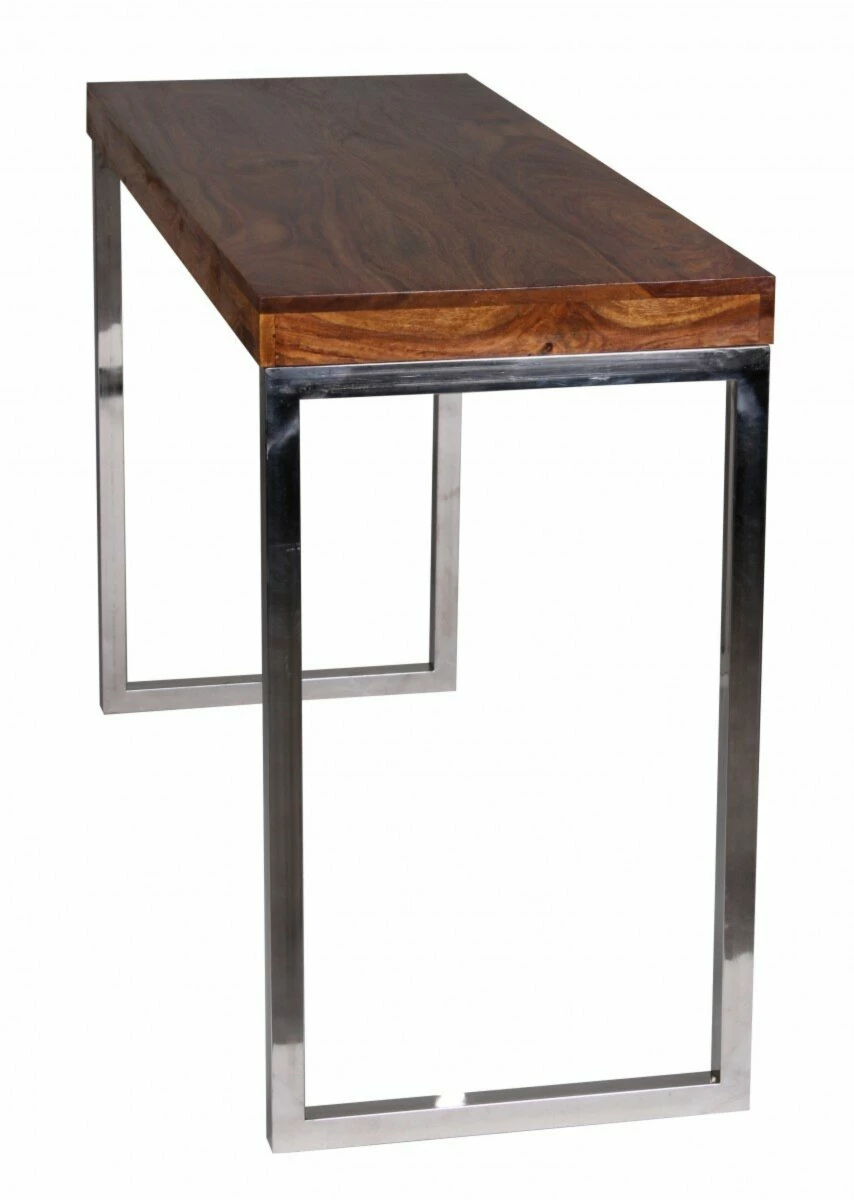 Konsolentisch - Sheesham massiv gebeizt - 120x45 cm 5 Konsolentisch - Sheesham massiv gebeizt - 120x45 cm – Bild 3