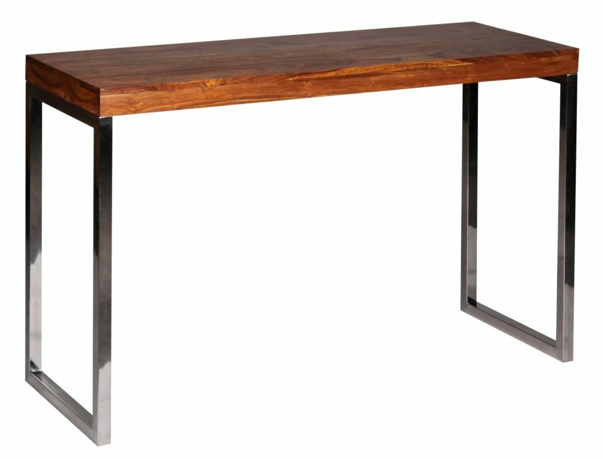 Konsolentisch - Sheesham massiv gebeizt - 120x45 cm 3 Konsolentisch - Sheesham massiv gebeizt - 120x45 cm