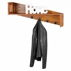 Garderobe - Sheesham massiv braun gebeizt -Flur & Diele Verkaufsgeschäft 9002277100 1600Wx1600H