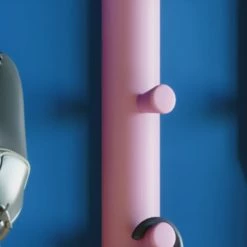 Garderobe STIFTO - rosa - 3 Haken -Flur & Diele Verkaufsgeschäft 9002746600 03 1600Wx1600H