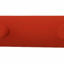 Garderobe STIFTO - rot - 3 Haken