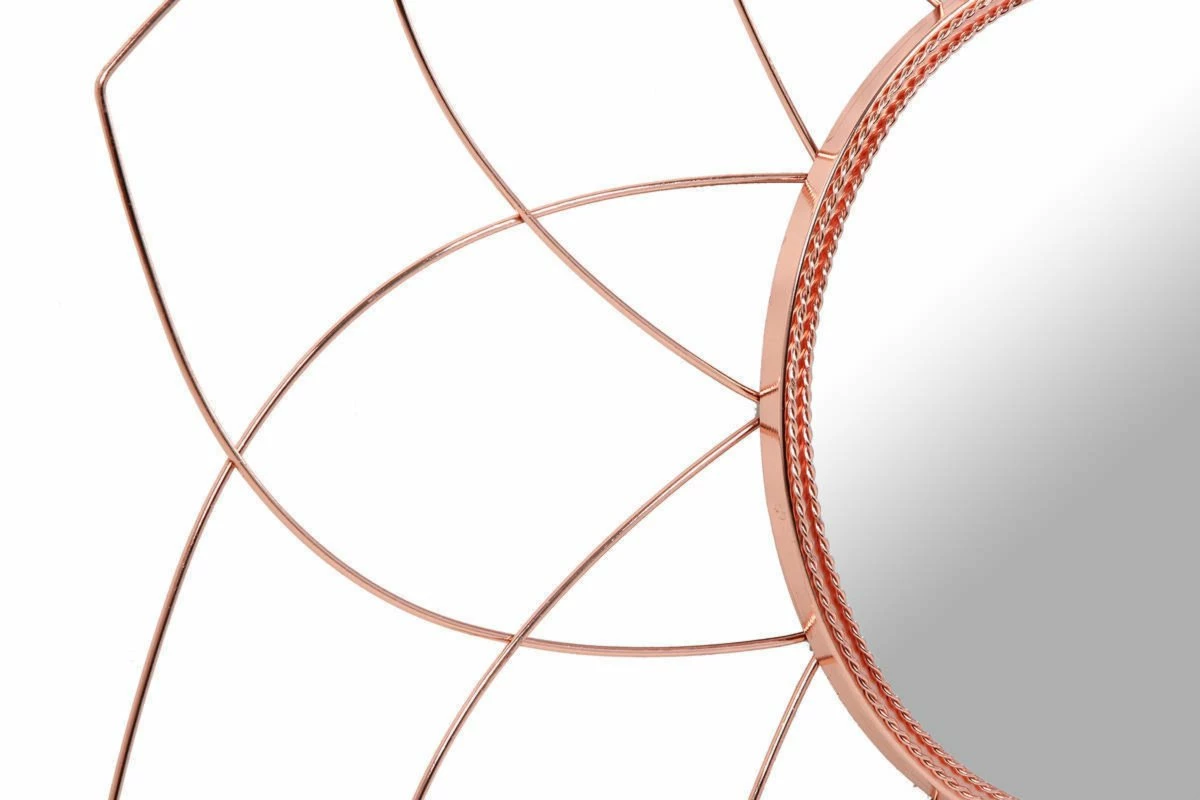 Wandspiegel IMPULSO - kupfer - Metall - 80 cm 5 Wandspiegel IMPULSO - kupfer - Metall - 80 cm – Bild 3