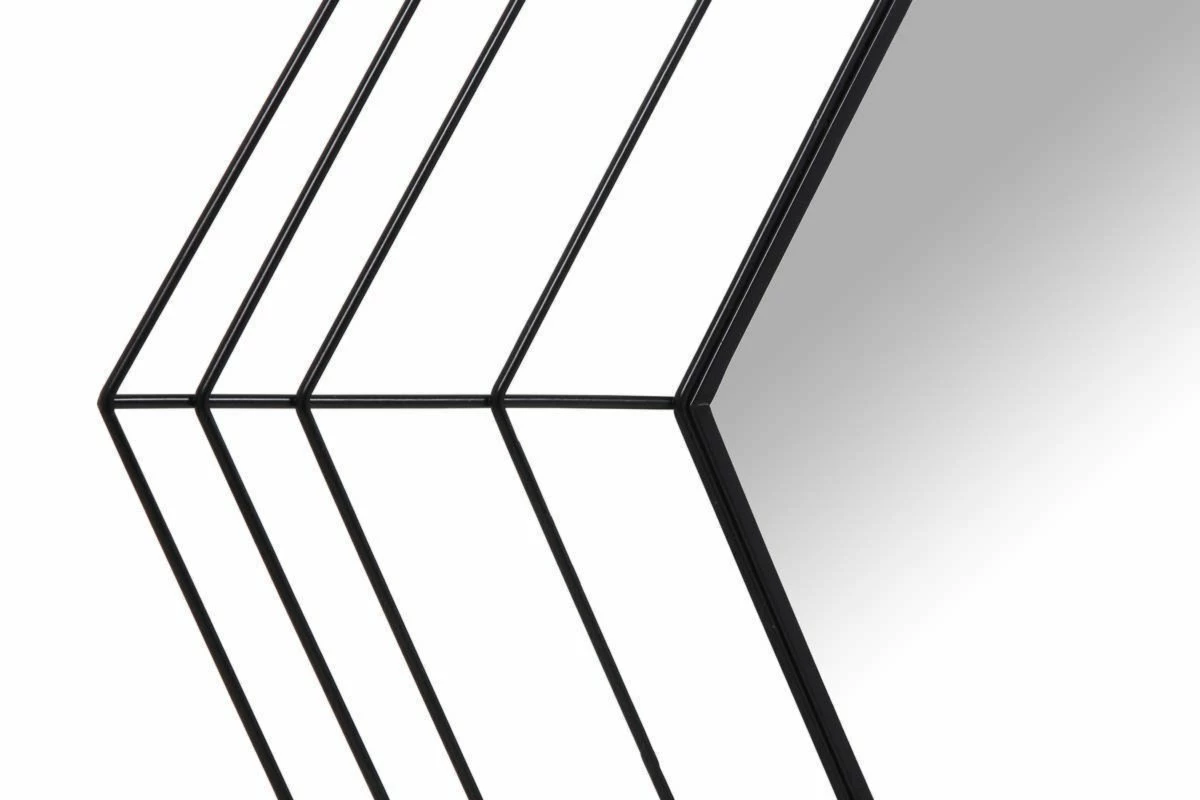 Wandspiegel ROMEO - schwarz - 80 cm 5 Wandspiegel ROMEO - schwarz - 80 cm – Bild 3