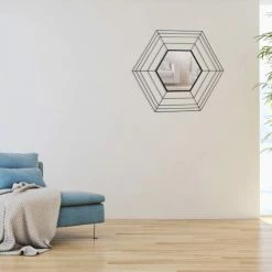 Wandspiegel ROMEO - schwarz - 80 cm 7 Wandspiegel ROMEO - schwarz - 80 cm -Flur & Diele Verkaufsgeschäft 9003663800 1600Wx1600H