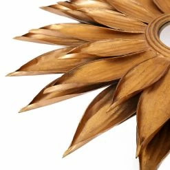 Wandspiegel LIDIA - Blattgold - Metall - 87 cm -Flur & Diele Verkaufsgeschäft 9003664000 04 1600Wx1600H