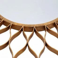 Wandspiegel NERO - Blattgold - Ö 80 cm -Flur & Diele Verkaufsgeschäft 9003664100 03 1600Wx1600H