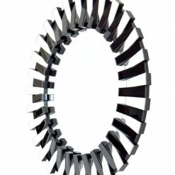 Wandspiegel APOLLON - silber-schwarz - 80 cm -Flur & Diele Verkaufsgeschäft 9003664300 02 1600Wx1600H