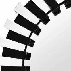 Wandspiegel APOLLON - silber-schwarz - 80 cm -Flur & Diele Verkaufsgeschäft 9003664300 03 1600Wx1600H