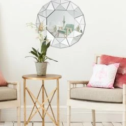 Wandspiegel VULCANUS - silber - 70 cm 7 Wandspiegel VULCANUS - silber - 70 cm -Flur & Diele Verkaufsgeschäft 9003664700 1600Wx1600H