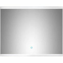 LED-Spiegel - Touch Bedienung - 80x60 cm