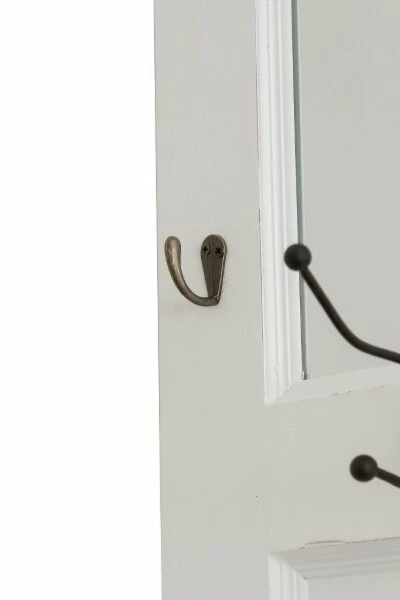 Wandgarderobe MARITIM - weiß - 74 cm breit 4 Wandgarderobe MARITIM - weiß - 74 cm breit – Bild 2