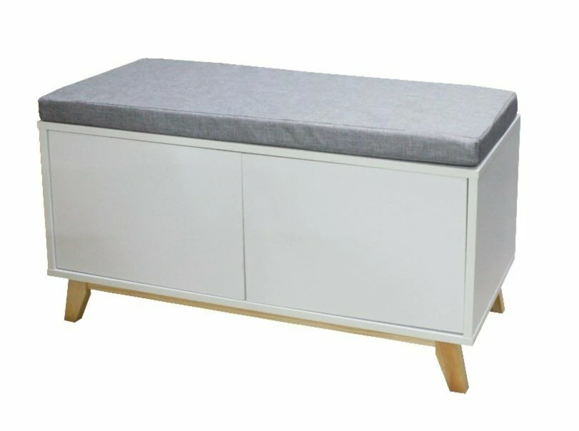 Schuhbank HAPPY HOME - weiß - 2 Türen 3 Schuhbank HAPPY HOME - weiß - 2 Türen