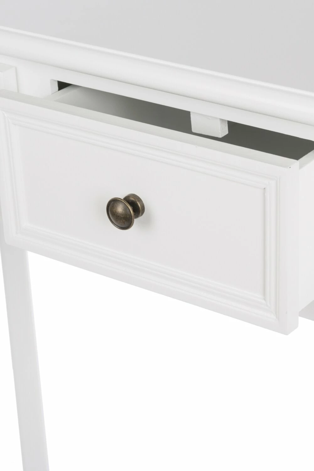 Konsolentisch MERIDIAN - weiß - 80 cm 5 Konsolentisch MERIDIAN - weiß - 80 cm – Bild 3