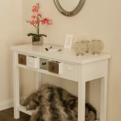 Konsolentisch IRON - weiß - 5 Schubkästen -Flur & Diele Verkaufsgeschäft 9003914500 04 1600Wx1600H