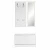 3-teiliges Garderoben-Set - weiß -Flur & Diele Verkaufsgeschäft 9003937900 1600Wx1600H