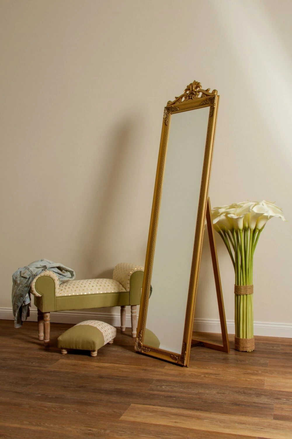 Standspiegel XARPUL- gold - 180 cm 6 Standspiegel XARPUL- gold - 180 cm – Bild 4