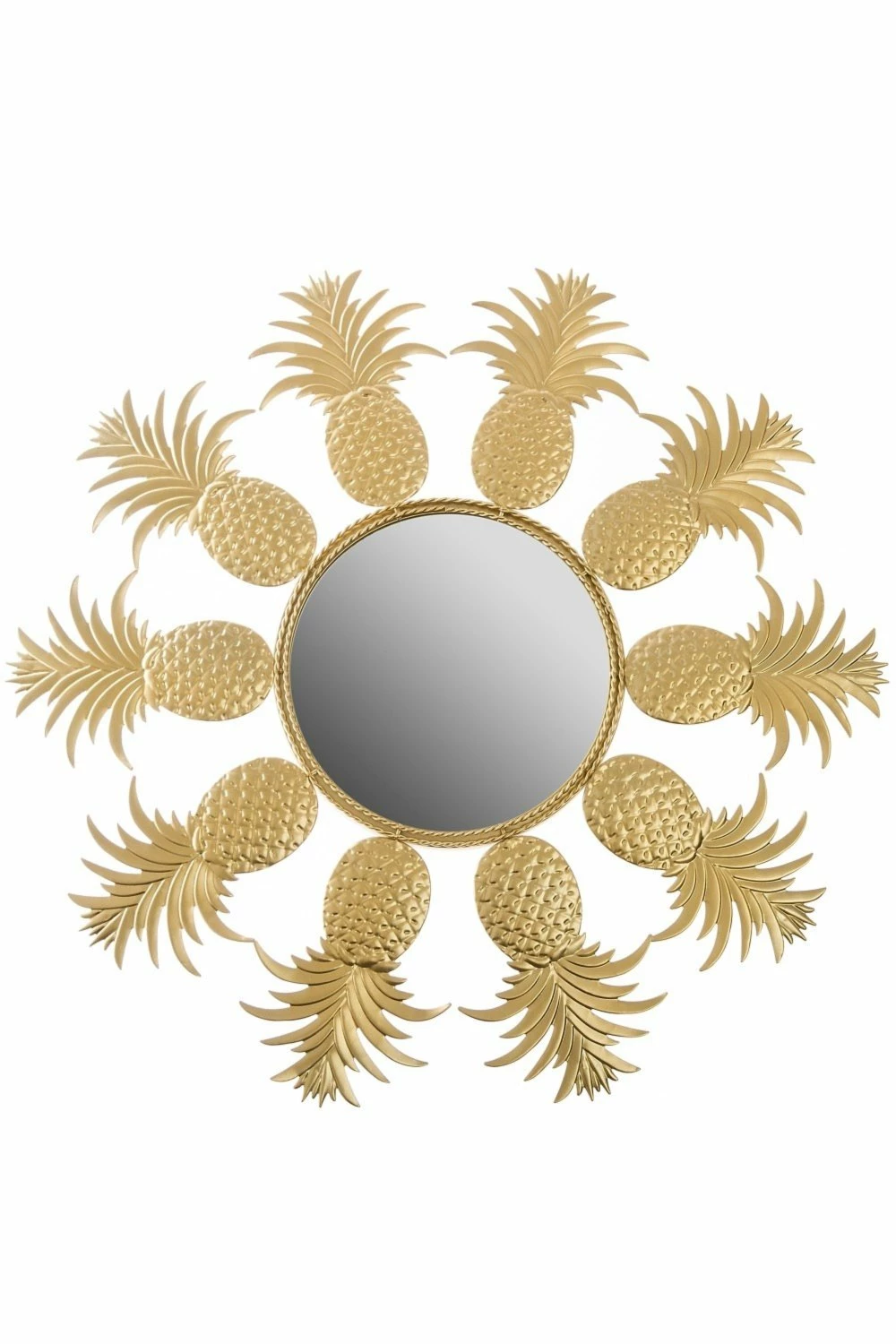 Spiegel ANNAMA - goldfarben - 50 cm 3 Spiegel ANNAMA - goldfarben - 50 cm