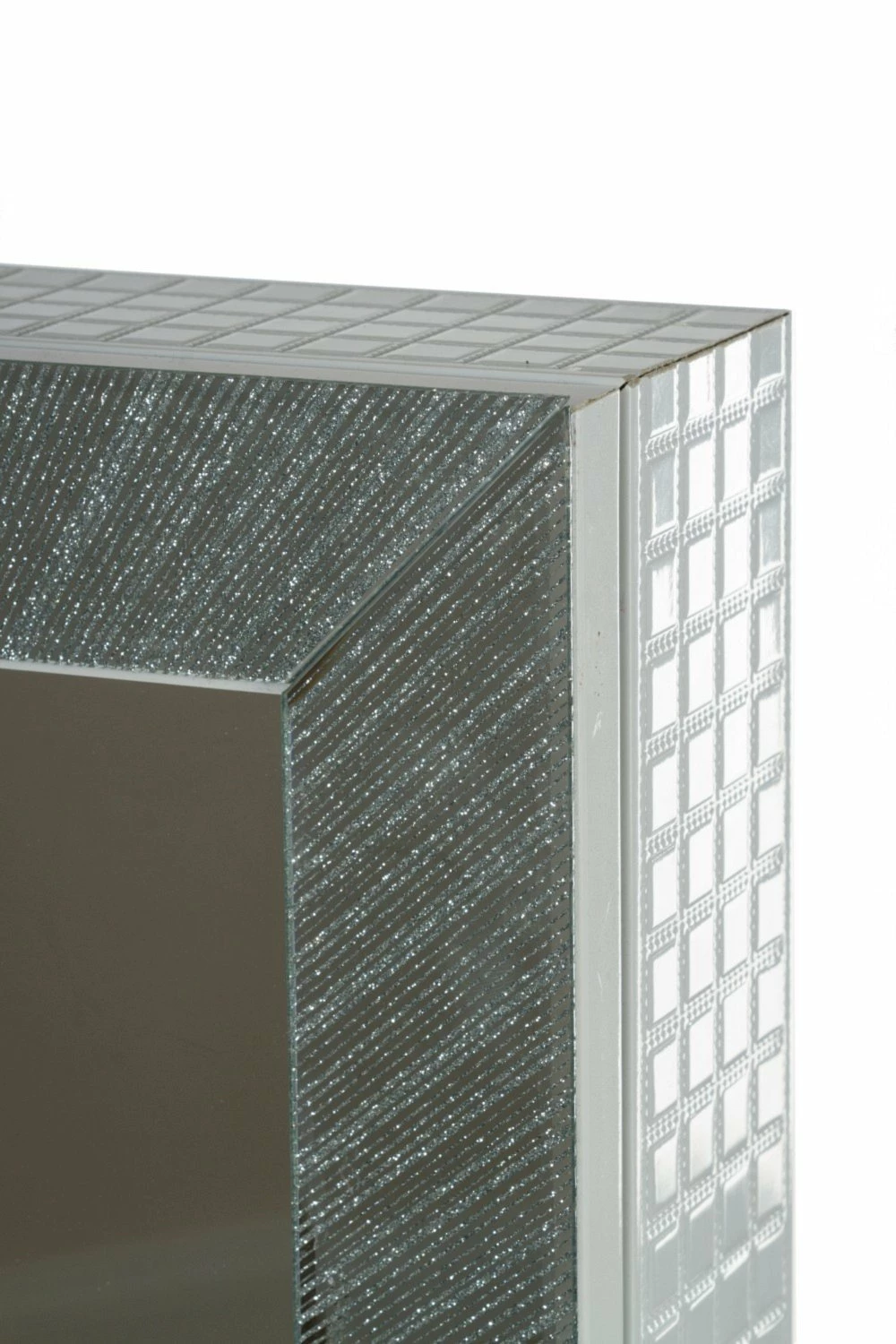 Schmuckschrank Orlando - silber verspiegelt - mit Spiegeltür 5 Schmuckschrank Orlando - silber verspiegelt - mit Spiegeltür – Bild 3