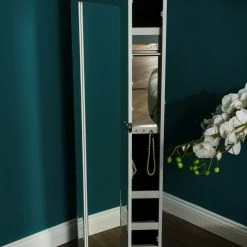 Schmuckschrank Orlando - silber verspiegelt - mit Spiegeltür 9 Schmuckschrank Orlando - silber verspiegelt - mit Spiegeltür -Flur & Diele Verkaufsgeschäft 9003945300 04 1600Wx1600H