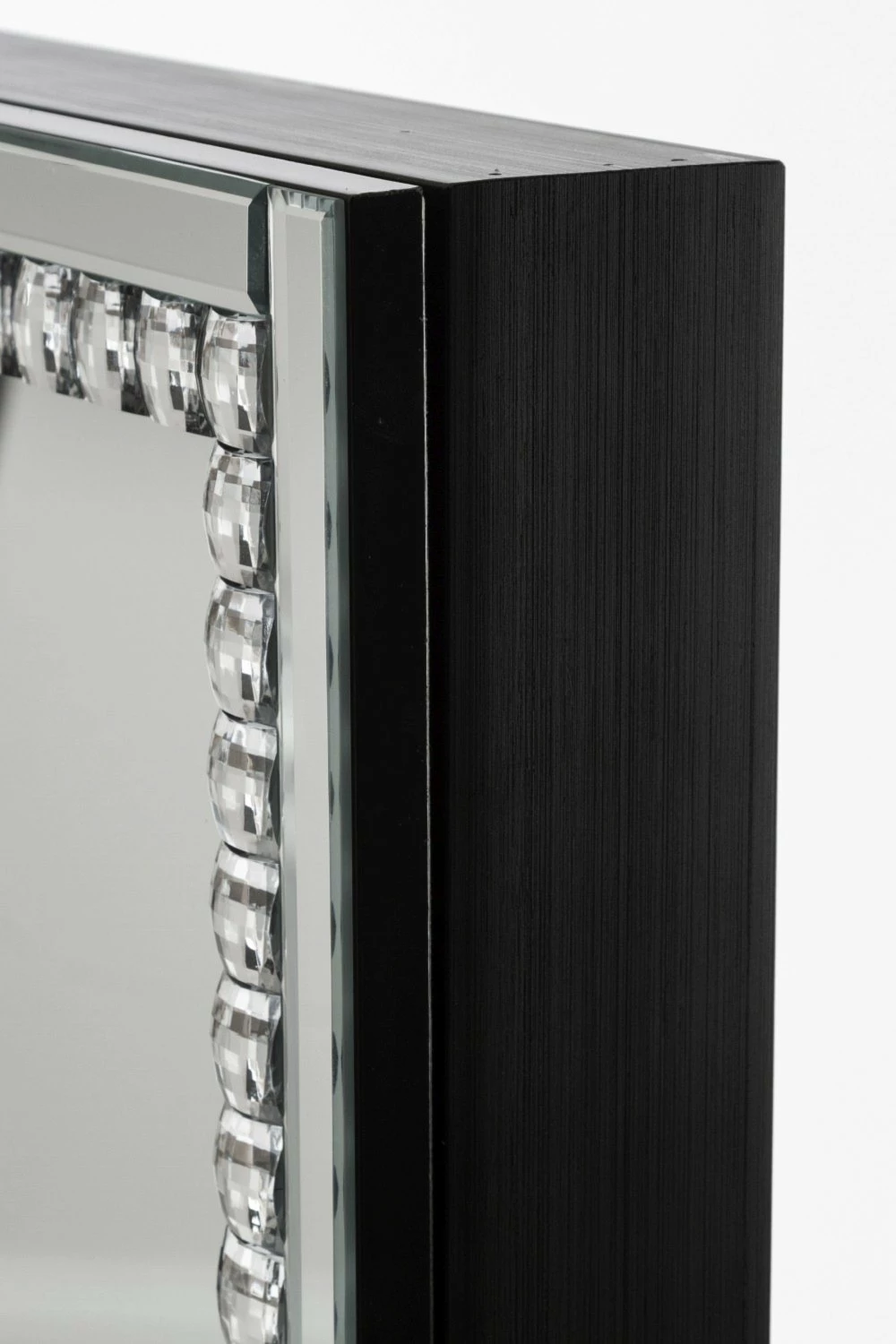 Schmuckschrank MARS - silber verspiegelt - aufschiebbar - 120 cm 4 Schmuckschrank MARS - silber verspiegelt - aufschiebbar - 120 cm – Bild 3