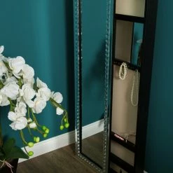 Schmuckschrank MARS - silber verspiegelt - aufschiebbar - 120 cm 8 Schmuckschrank MARS - silber verspiegelt - aufschiebbar - 120 cm -Flur & Diele Verkaufsgeschäft 9003945400 04 1600Wx1600H