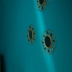 3er-Set Wandspiegel ANTIGUA - goldfarben - Metall -Flur & Diele Verkaufsgeschäft 9003968400 03 1600Wx1600H