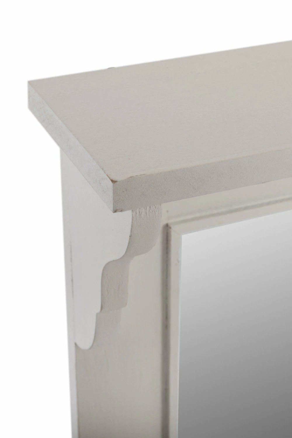 Garderobe ELLA - weiß - mit 5 haken und Spiegel 4 Garderobe ELLA - weiß - mit 5 haken und Spiegel – Bild 2