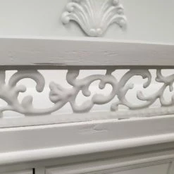 Wandablage LOUISE - weiß - mit Garderobenhaken 6 Wandablage LOUISE - weiß - mit Garderobenhaken -Flur & Diele Verkaufsgeschäft 9004102000 02 1600Wx1600H