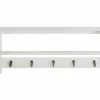 Garderobe SPECER - weiß - mit 5 Haken und Ablage 1 Garderobe SPECER - weiß - mit 5 Haken und Ablage -Flur & Diele Verkaufsgeschäft 9004102300 02 1600Wx1600H