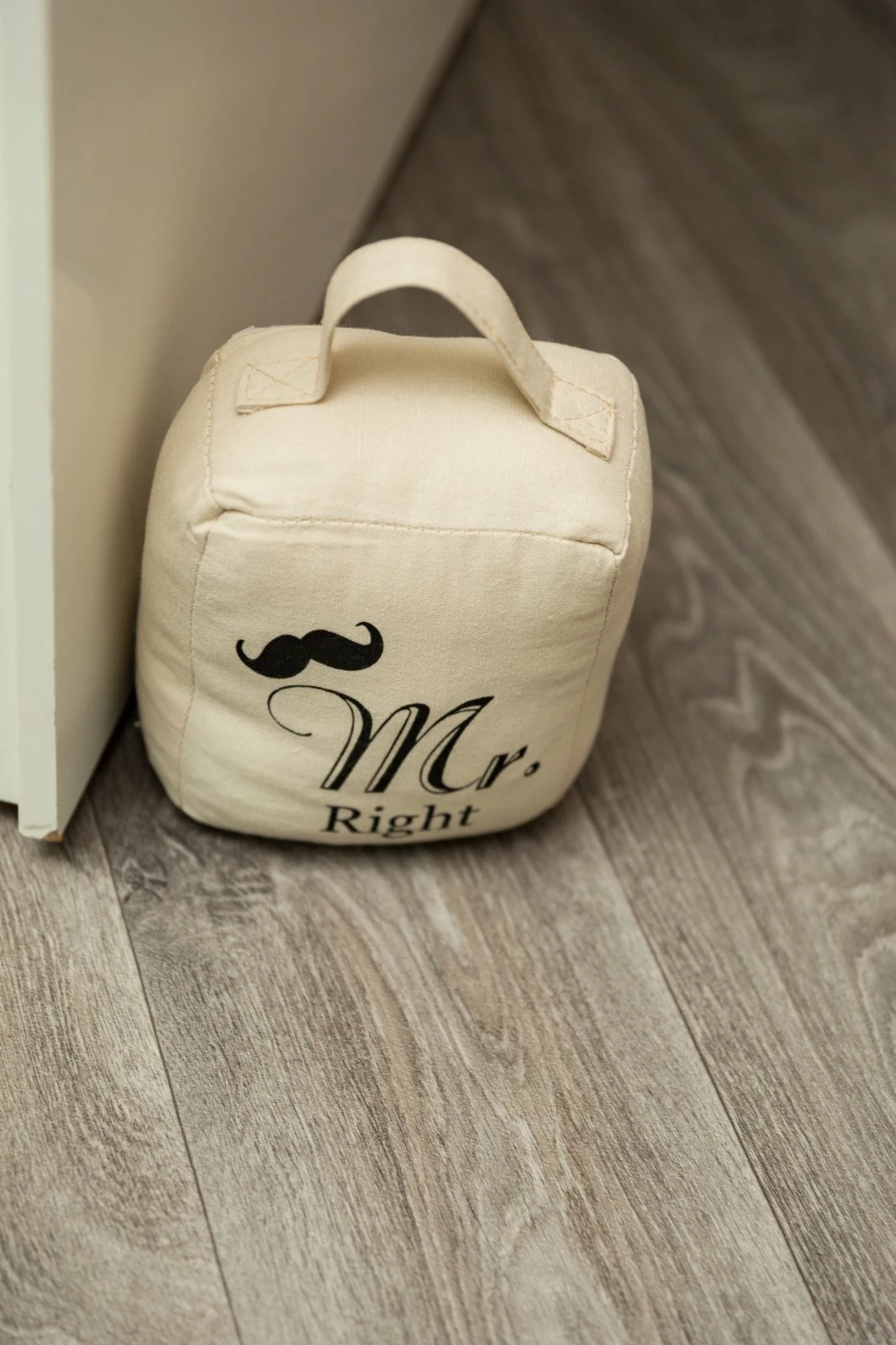 Türstopper MR. RIGHT - beige 5 Türstopper MR. RIGHT - beige – Bild 3