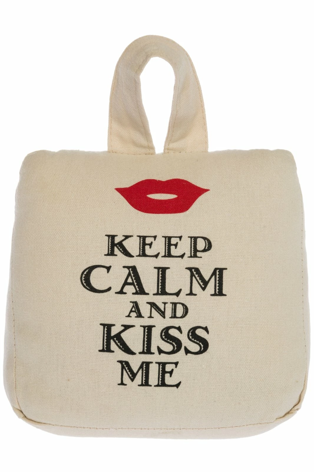 Türstopper KEEP CALM AND KISS ME - beige 3 Türstopper KEEP CALM AND KISS ME - beige
