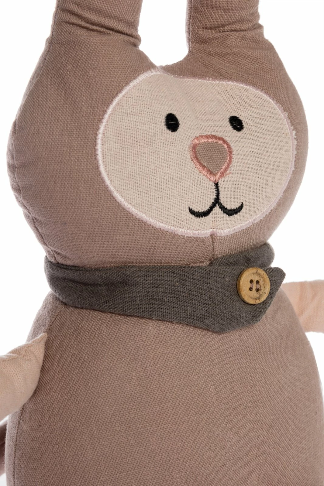 Türstopper HASE FREDDY - grau-rosa 4 Türstopper HASE FREDDY - grau-rosa – Bild 2