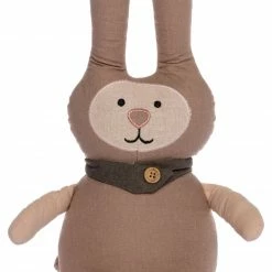 Türstopper HASE FREDDY - grau-rosa