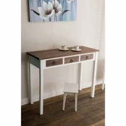 Konsole STRAIGHT - weiß-braun - 105 cm -Flur & Diele Verkaufsgeschäft 9004232800 03 1600Wx1600H