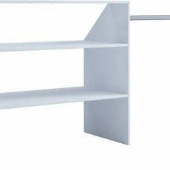 Dachschrägen-Regal DACHO - weiß - 90 cm breit -Flur & Diele Verkaufsgeschäft 9004241700 04 1600Wx1600H