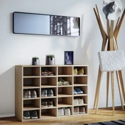 Schuhschrank HINSOL L - Sonoma Eiche - 67 cm hoch -Flur & Diele Verkaufsgeschäft 9004245000 03 1600Wx1600H