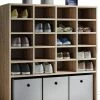 Schuhschrank HINSOL XL - Sonoma Eiche - 92 cm breit -Flur & Diele Verkaufsgeschäft 9004245300 1600Wx1600H