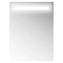 LED-Badspiegel - mit Touchsensor - 45x60 cm