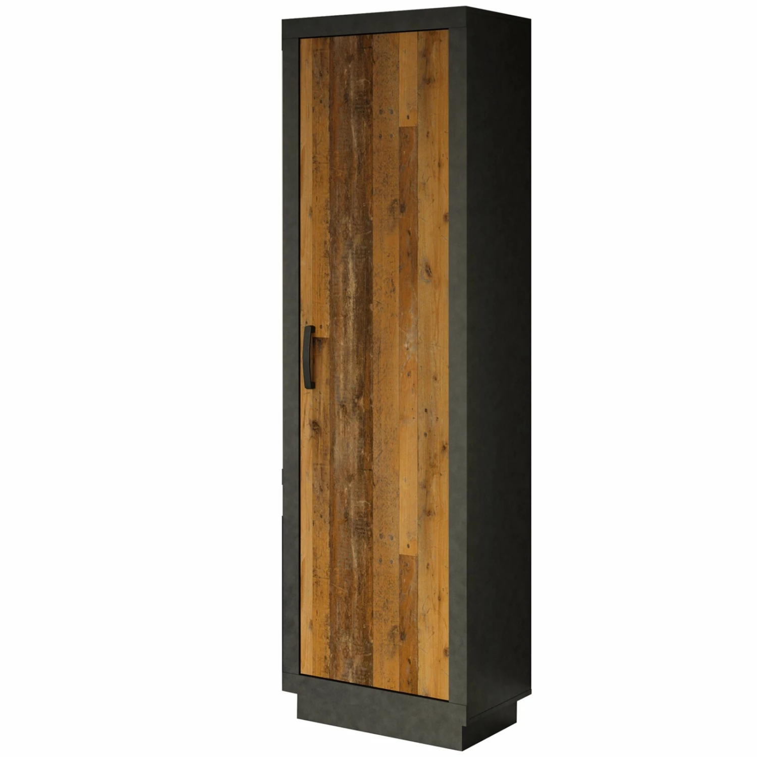 Garderobenschrank ARTOS 521-01 - Old Wood Vintage - Matera - 60 cm breit 3 Garderobenschrank ARTOS 521-01 - Old Wood Vintage - Matera - 60 cm breit