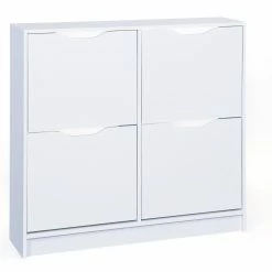 Schuhschrank WESTPHALEN - weiß - 100 cm