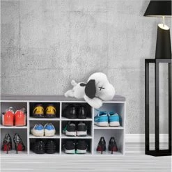 Schuhbank HAPPY HOME - weiß - 104 cm -Flur & Diele Verkaufsgeschäft 9004830300 03 1600Wx1600H